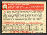 1952 Topps Baseball #371 Bob Hofman Giants EX-MT 546915