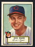 1952 Topps Baseball #363 Dick Rozek Indians EX-MT 546919