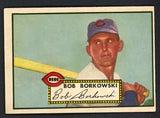 1952 Topps Baseball #328 Bob Borkowski Reds EX-MT 546931