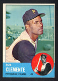 1963 Topps Baseball #540 Roberto Clemente Pirates EX 546958