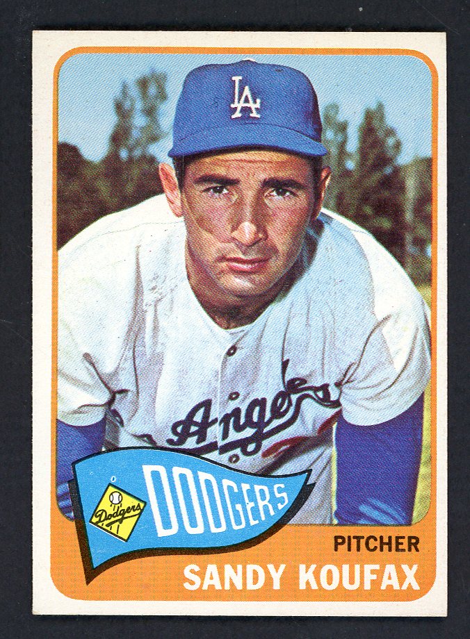 1965 Topps Baseball #300 Sandy Koufax Dodgers EX-MT 546960