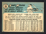 1965 Topps Baseball #300 Sandy Koufax Dodgers EX-MT 546960