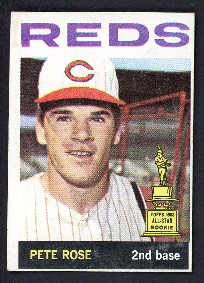 1964 Topps Baseball #125 Pete Rose Reds EX+/EX-MT 546962