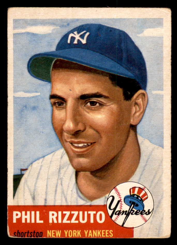 1953 Topps Baseball #114 Phil Rizzuto Yankees GD-VG 546982