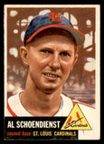 1953 Topps Baseball #078 Red Schoendienst Cardinals EX+/EX-MT 546983