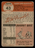 1953 Topps Baseball #043 Gil McDougald Yankees GD-VG 546990
