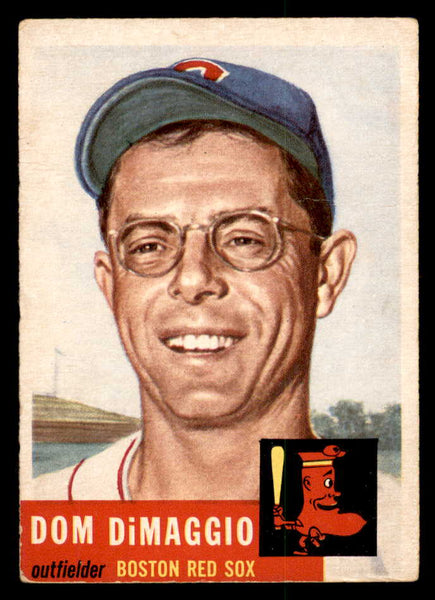 1953 Topps Baseball #149 Dom Dimaggio Red Sox VG/VG-EX 547002