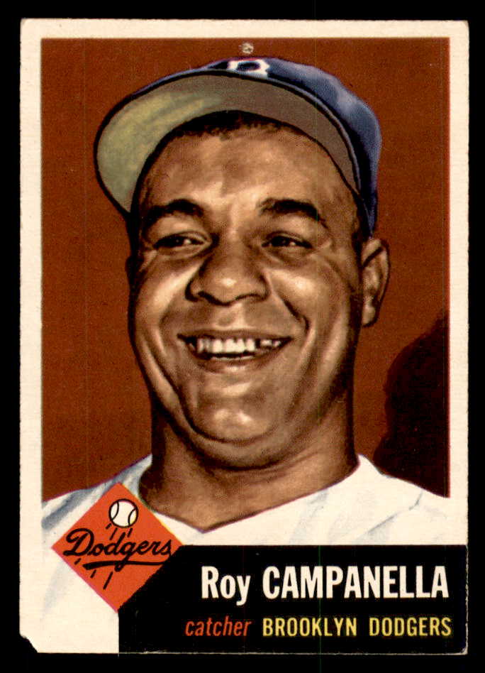1953 Topps Baseball #027 Roy Campanella Dodgers GD-VG 547007