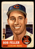 1953 Topps Baseball #054 Bob Feller Indians GD-VG 547009