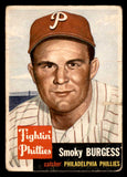 1953 Topps Baseball #010 Smoky Burgess Phillies Fair 547011