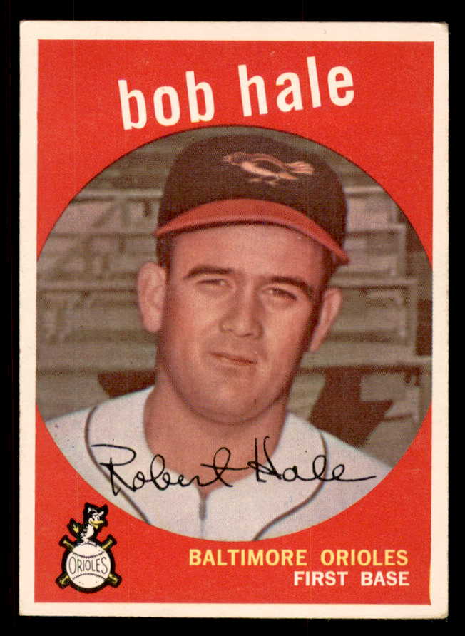 1959 Topps Baseball #507 Bob Hale Orioles VG-EX 547014