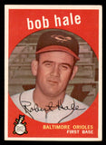 1959 Topps Baseball #507 Bob Hale Orioles VG-EX 547014