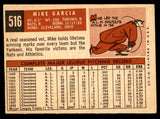 1959 Topps Baseball #516 Mike Garcia Indians VG-EX 547017