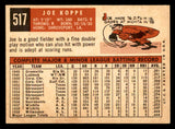 1959 Topps Baseball #517 Joe Koppe Phillies EX-MT 547018