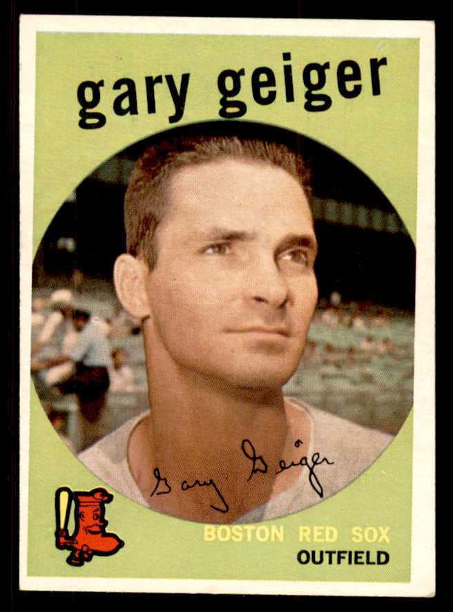 1959 Topps Baseball #521 Gary Geiger Red Sox EX-MT 547022