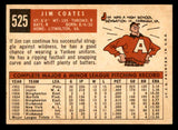 1959 Topps Baseball #525 Jim Coates Yankees EX-MT 547026