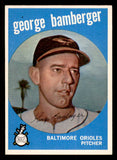 1959 Topps Baseball #529 George Bamberger Orioles EX-MT 547029