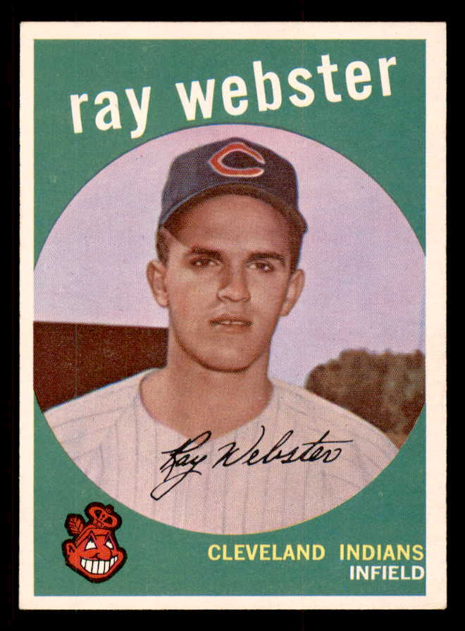 1959 Topps Baseball #531 Ray Webster Indians EX-MT 547030