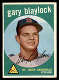 1959 Topps Baseball #539 Gary Blaylock Cardinals EX-MT 547034