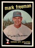 1959 Topps Baseball #532 Mark Freeman A's EX 547036