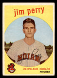 1959 Topps Baseball #542 Jim Perry Indians VG-EX 547043