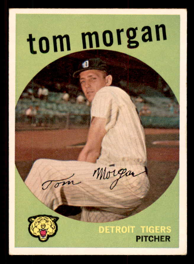 1959 Topps Baseball #545 Tom Morgan Tigers EX-MT 547044