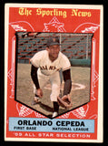 1959 Topps Baseball #553 Orlando Cepeda A.S. Giants VG-EX 547051