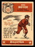 1959 Topps Baseball #557 Ken Boyer A.S. Cardinals VG-EX 547055