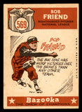 1959 Topps Baseball #569 Bob Friend A.S. Pirates VG-EX 547059