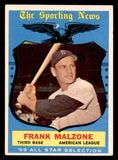 1959 Topps Baseball #558 Frank Malzone A.S. Red Sox EX 547064