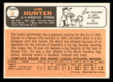 1966 Topps Baseball #036 Catfish Hunter A's EX-MT 547067