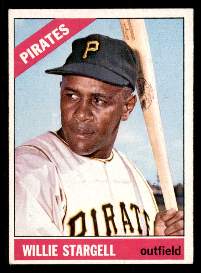 1966 Topps Baseball #255 Willie Stargell Pirates EX-MT 547070