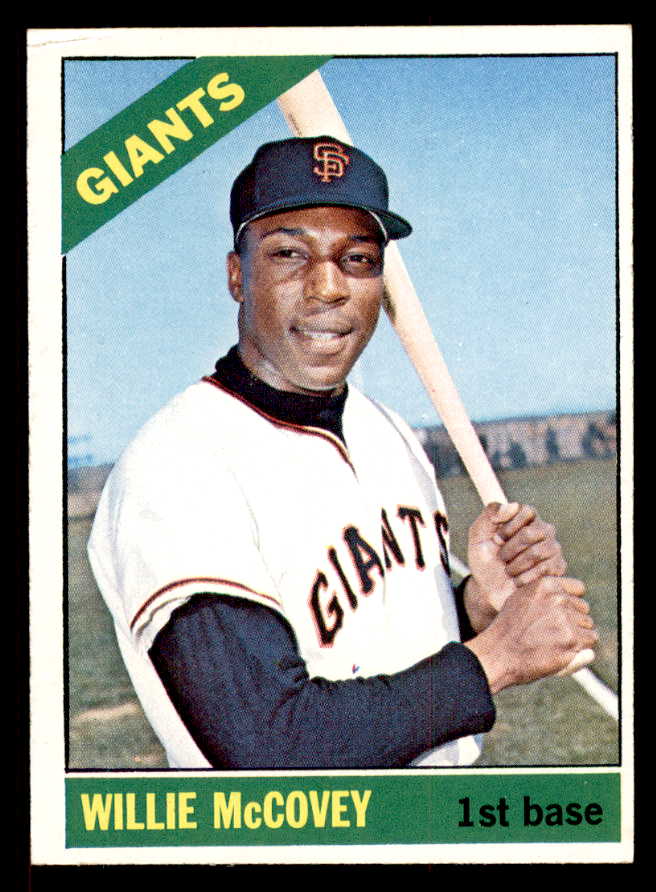 1966 Topps Baseball #550 Willie McCovey Giants EX-MT 547076