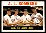 1964 Topps Baseball #331 Mickey Mantle Al Kaline Roger Maris VG-EX 547078