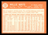 1964 Topps Baseball #150 Willie Mays Giants VG-EX 547080