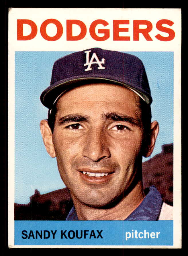 1964 Topps Baseball #200 Sandy Koufax Dodgers VG-EX 547081