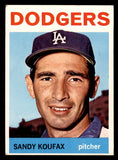 1964 Topps Baseball #200 Sandy Koufax Dodgers VG-EX 547081