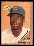 1962 Topps Baseball #387 Lou Brock Cubs VG-EX 547084