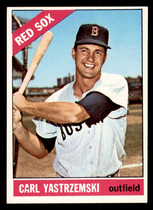 1966 Topps Baseball #070 Carl Yastrzemski Red Sox EX-MT 547088