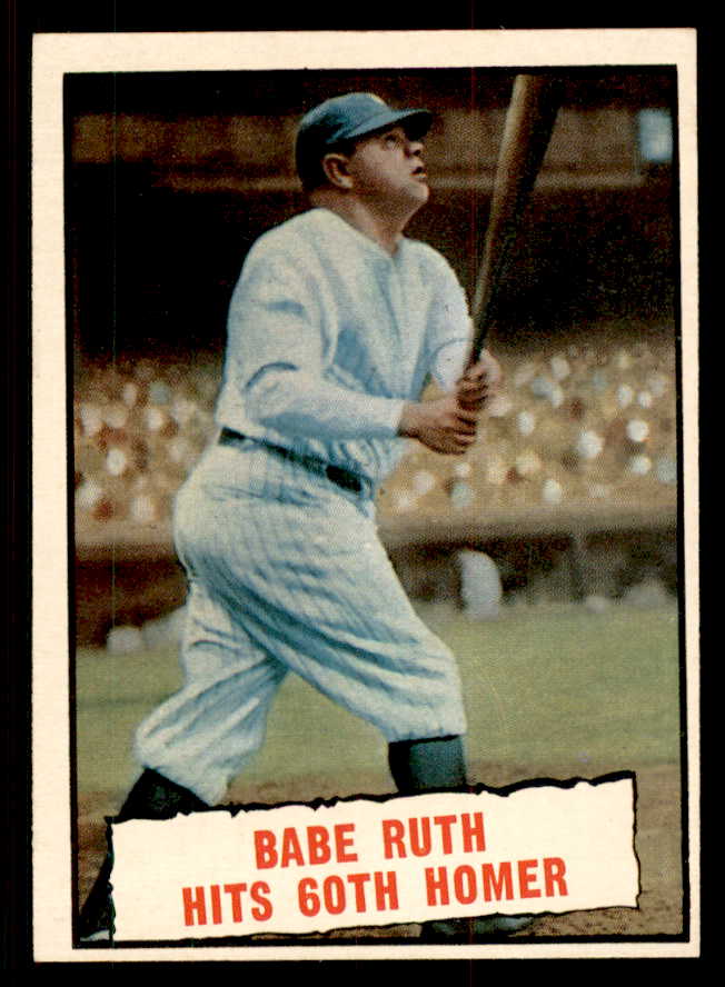 1961 Topps Baseball #401 Babe Ruth Yankees EX-MT 547100