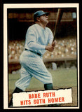 1961 Topps Baseball #401 Babe Ruth Yankees EX-MT 547100