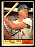 1961 Topps Baseball #443 Duke Snider Dodgers EX-MT 547110