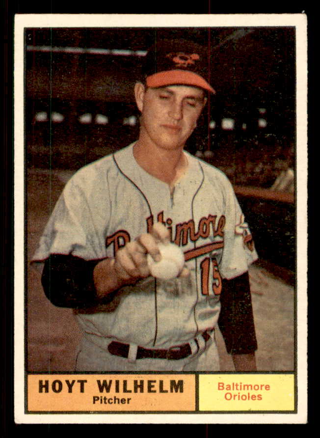 1961 Topps Baseball #545 Hoyt Wilhelm Orioles EX-MT 547117