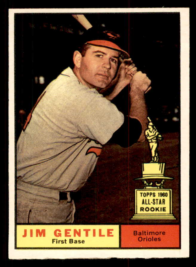 1961 Topps Baseball #559 Jim Gentile Orioles EX-MT 547118