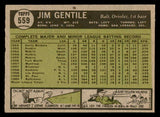 1961 Topps Baseball #559 Jim Gentile Orioles EX-MT 547118