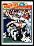 1977 Topps Football #45 Roger Staubach Cowboys NR-MT 547136