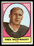 1967 Topps Milton Bradley #106 Fred Biletnikoff Raiders VG-EX 547143