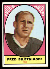 1967 Topps Milton Bradley #106 Fred Biletnikoff Raiders VG-EX 547143