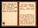 1967 Philadelphia Football #054 Lee Roy Jordan Cowboys VG-EX 547146