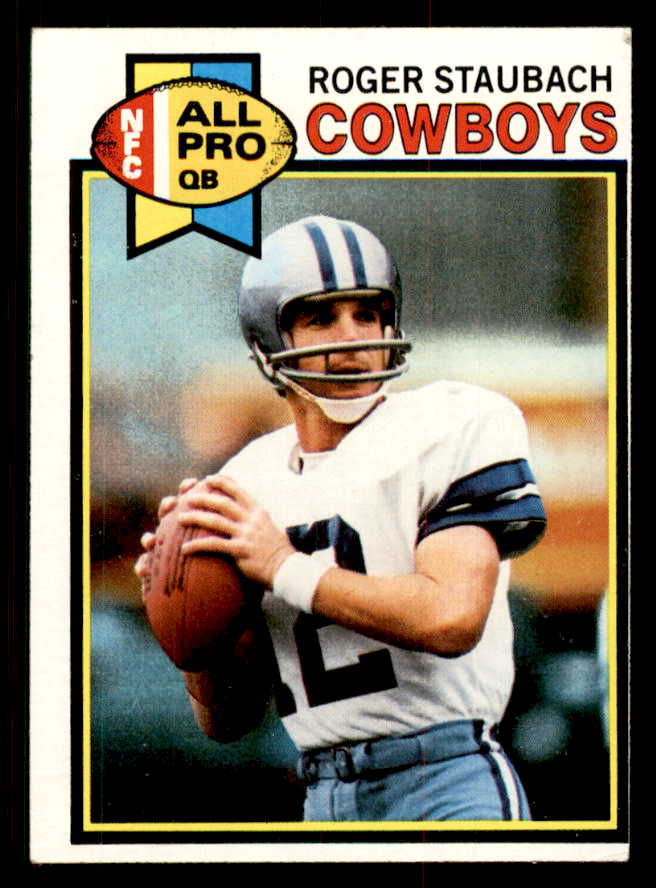 1979 Topps Football #400 Roger Staubach Cowboys VG 547151